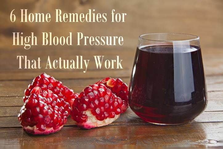 6 Home Remedies for High Blood Pressure That Actually Work